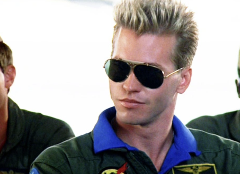 What Sunglasses Does ‘Ice Man’ Val Kilmer Wear In Top Gun?