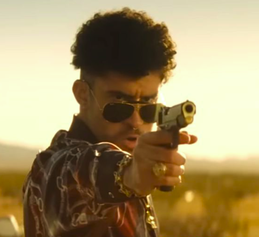 What Sunglasses Is Bad Bunny Wearing In Bullet Train?