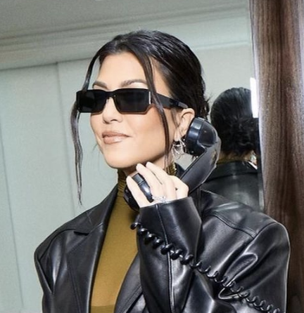 How To Get The Kourtney Kardashian Smaller Sunglasses Style