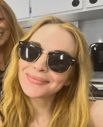 What Sunglasses Is Lindsay Lohan Wearing in Our Little Secret?